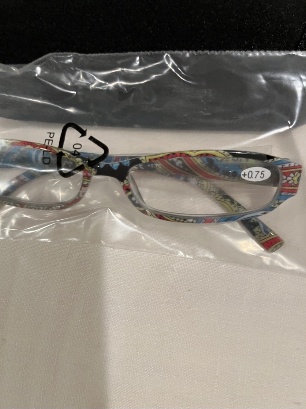 Set of Four Multicolor Reading Glasses with Four Black Cases & Cleaning Cloth - Picture 5 of 8
